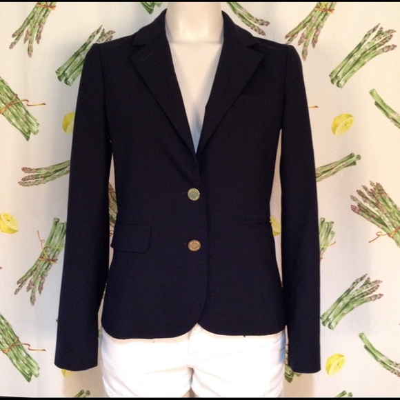 Tory Burch Jackets & Blazers - Tory Burch Navy Two Button Blazer Size 2